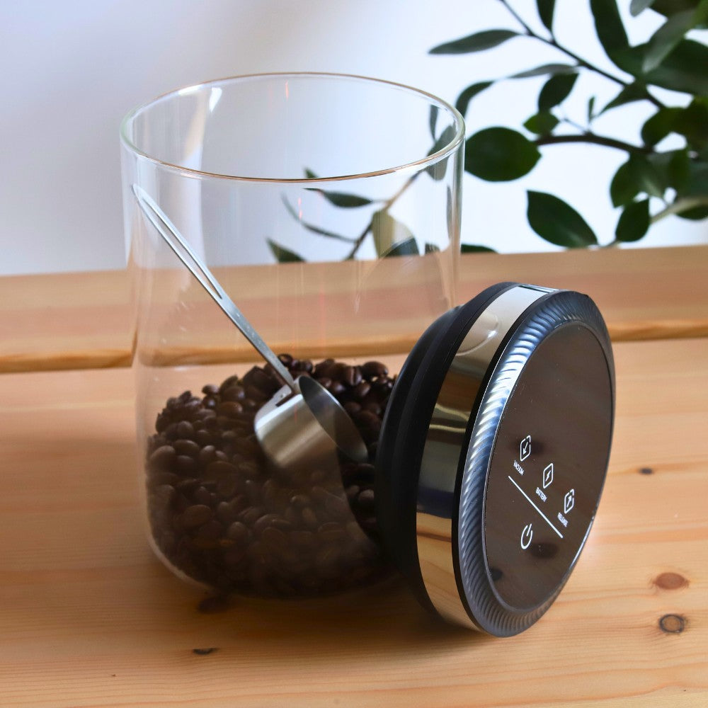 Electric Vacuum Coffee Canister