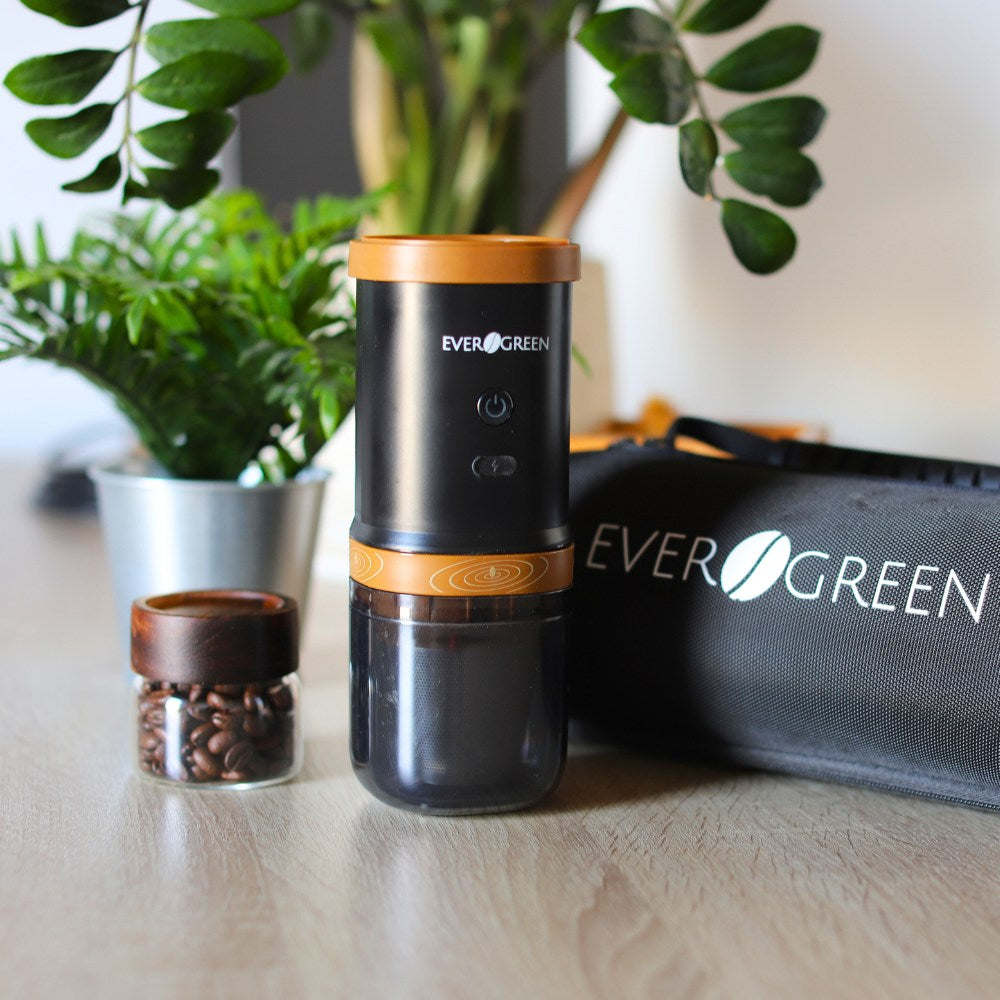 Grinduo®, Moulin À Café Portable Et Cafetière Filtre